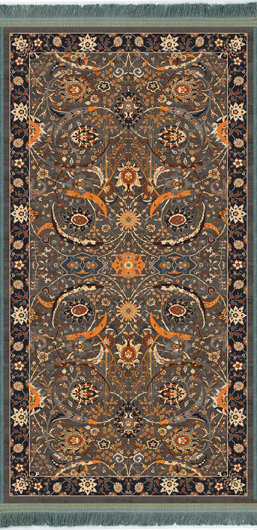 Красный закат коричневый