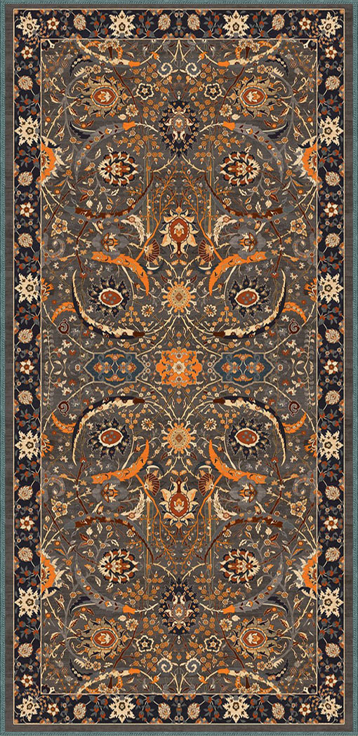 Красный закат коричневый