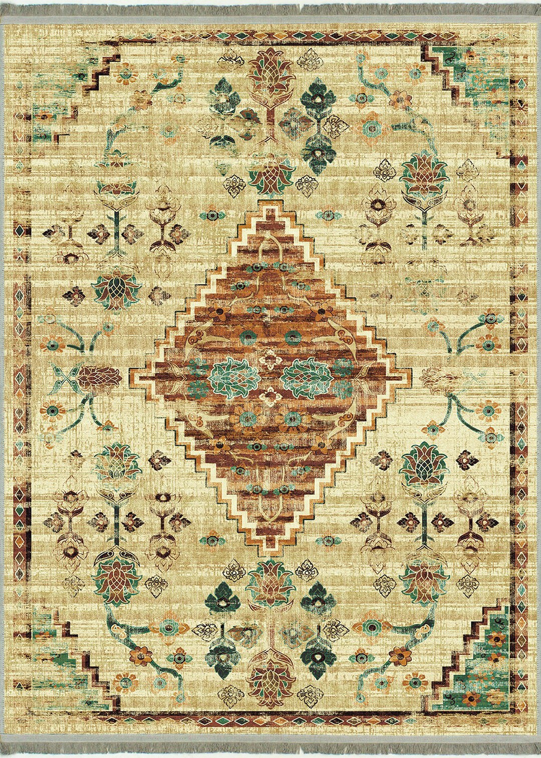 Цветы коричневый