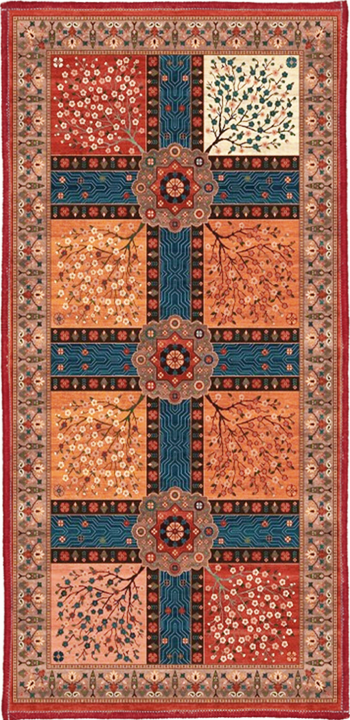 Осень розового цвета