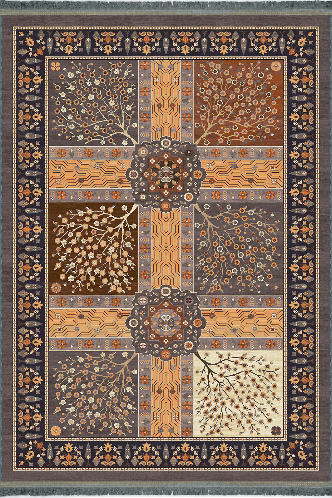 Осень коричного цвета