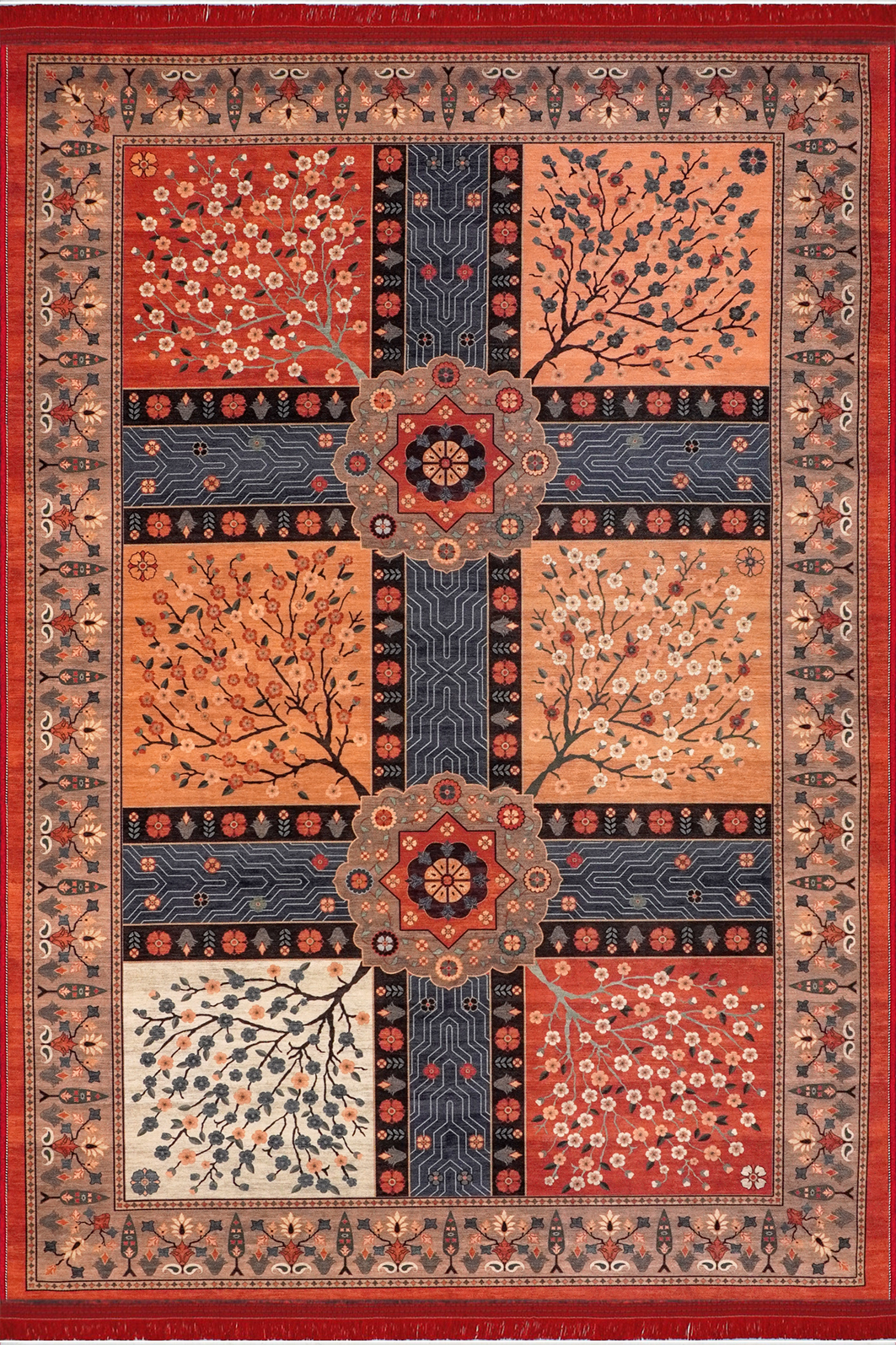 Осень розового цвета